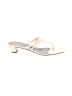 The Row 100% Leather Ivory Sandals Size EU 37 1/2 - photo 1