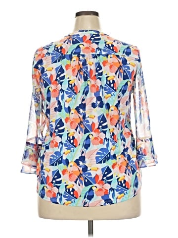 Charter Club 3/4 Sleeve Blouse (view 2)