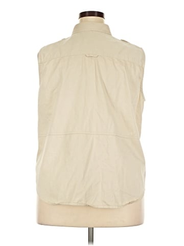 Lauren by Ralph Lauren Sleeveless Button-Down Shirt (view 2)