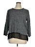 District. Gray 3/4 Sleeve Top Size 1X - photo 1