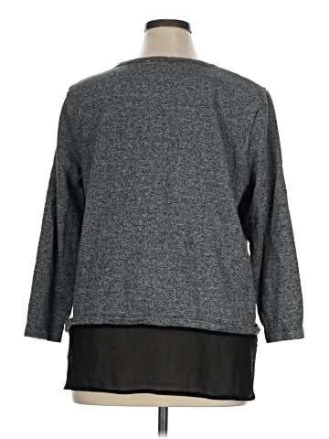 District. 3/4 Sleeve Top (view 2)