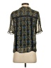 Daniel Rainn 100% Polyester Blue Short Sleeve Blouse Size S - photo 2