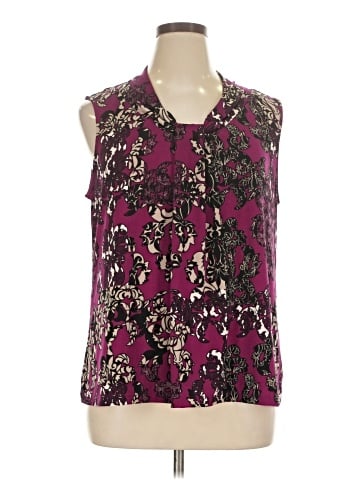 Dana Buchman Sleeveless Blouse (view 1)