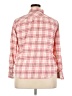 Lands' End Plaid Pink Long Sleeve Button-Down Shirt Size 18 (petite) - photo 2