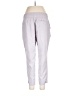 Apana Solid Gray Casual Pants Size L - photo 2