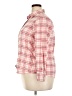 Lands' End Plaid Pink Long Sleeve Button-Down Shirt Size 18 (petite) - photo 5