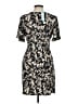Kaileigh Print Black Cocktail Dress Size M (petite) - photo 2