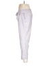 Apana Solid Gray Casual Pants Size L - photo 5