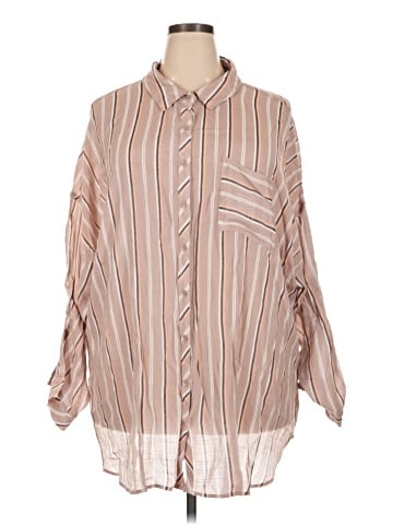 Torrid 3/4 Sleeve Blouse (view 1)