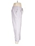 Apana Solid Gray Casual Pants Size L - photo 4