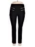 Zara Basic Black Active Pants Size XL - photo 1