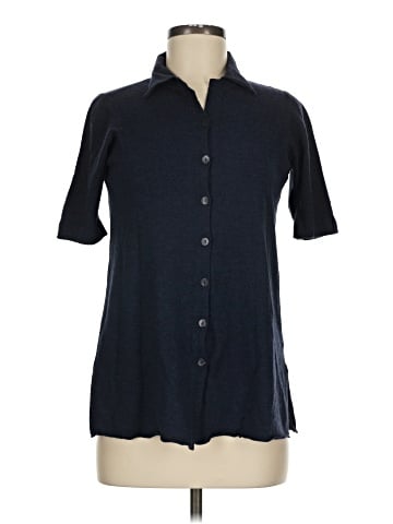 Eileen Fisher 3/4 Sleeve Button-Down Shirt (view 1)