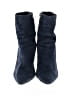 Halston Heritage 100% Leather Blue Ankle Boots Size 7 1/2 (X-wide) - photo 2