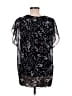 CAbi 100% Rayon Stars Black Short Sleeve Blouse Size M - photo 2