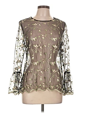 Neiman Marcus Long Sleeve Blouse (view 1)