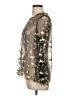 Neiman Marcus Silver Long Sleeve Blouse Size L - photo 5
