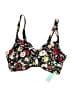 Aqua Eve Floral Black Swimsuit Top Size M - photo 1