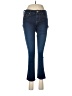 Express Jeans Solid Blue Jeans Size 6 - photo 1