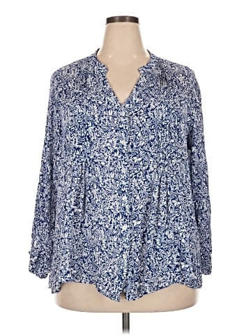 Avenue Long Sleeve Blouse (view 1)