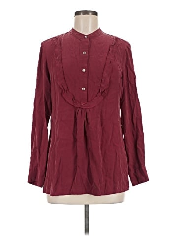 J.Jill Long Sleeve Silk Top (view 1)