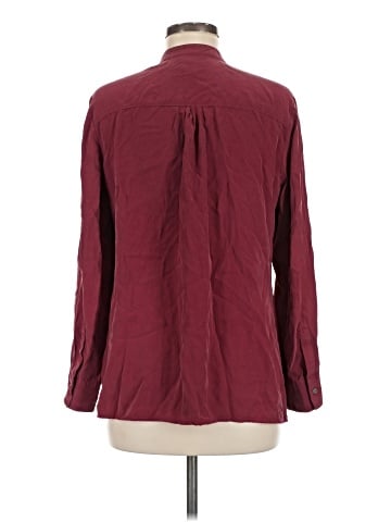 J.Jill Long Sleeve Silk Top (view 2)