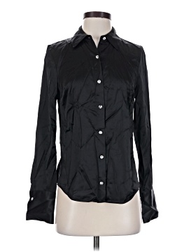Veronica Beard Long Sleeve Silk Top
