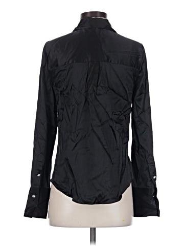 Veronica Beard Long Sleeve Silk Top (view 2)