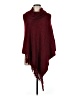 Chico's Burgundy Poncho One size - photo 1