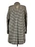 Holland Cooper 100% Wool Houndstooth Gold Wool Coat Size S - photo 2
