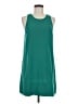 Leith 100% Polyester Solid Teal Casual Dress Size M - photo 1