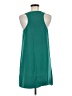 Leith 100% Polyester Solid Teal Casual Dress Size M - photo 2