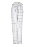 SOHO Apparel Ltd Plaid White Casual Pants Size M - photo 1