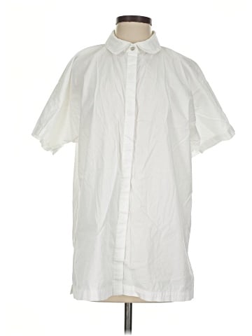 Eileen Fisher Short Sleeve Button-Down Shirt (view 1)