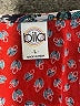 BILA 100% Rayon Red Sleeveless Blouse Size L - photo 4