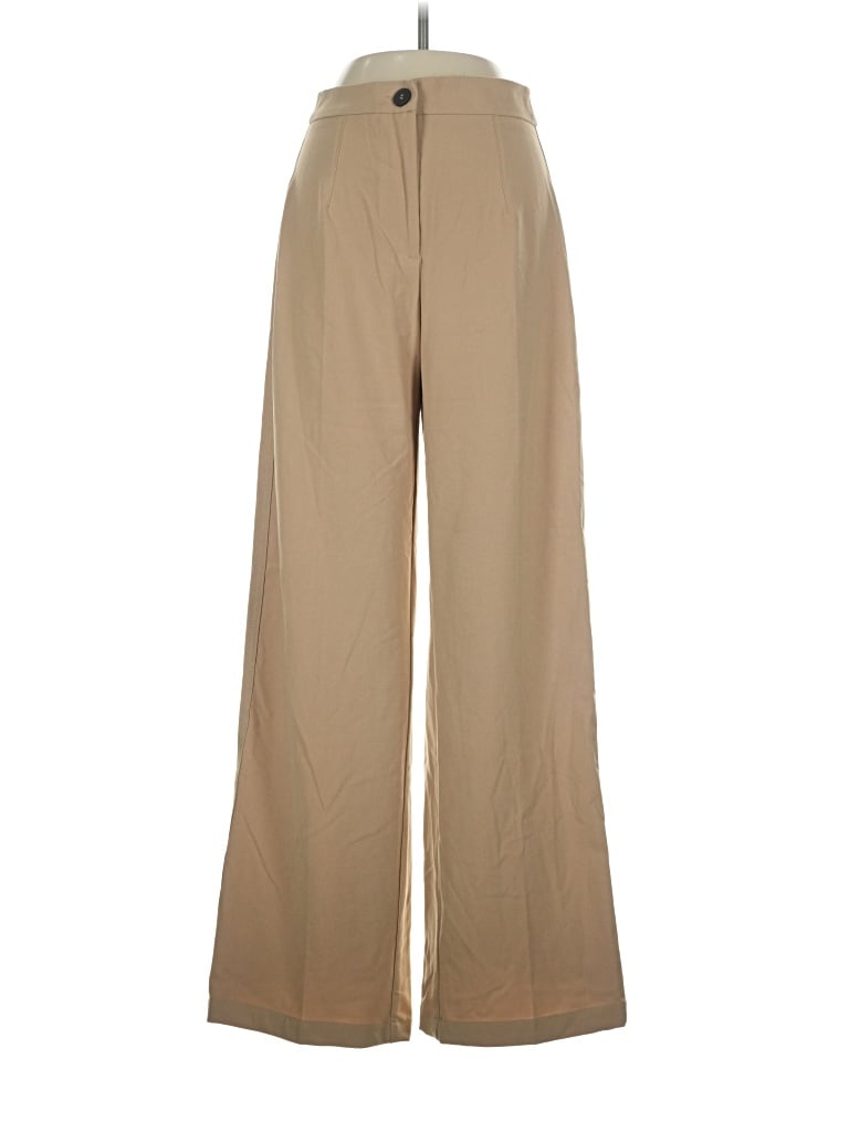 Pre-owned Bershka Casual Pants In Tan