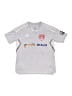 Adidas 100% Polyester Silver Short Sleeve T-Shirt Size 11 - 12 - photo 1