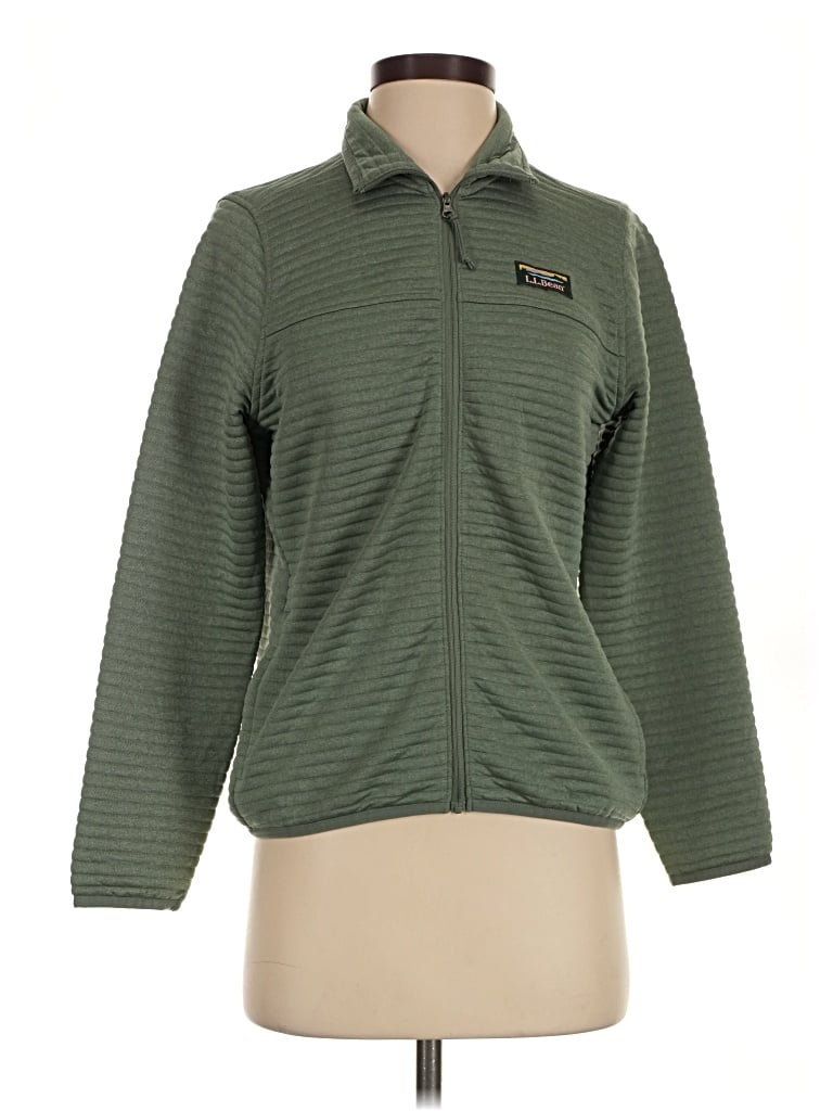 Pre-owned L.l.bean Track Jacket In Green