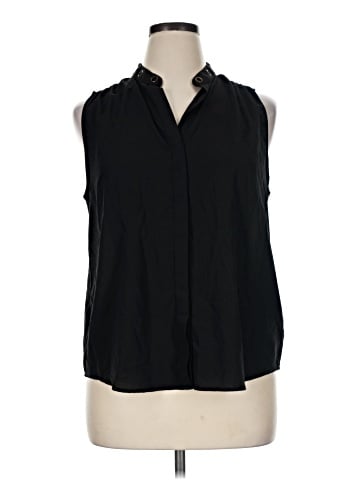 MICHAEL Michael Kors Sleeveless Button-Down Shirt (view 1)