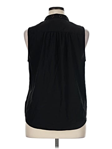 MICHAEL Michael Kors Sleeveless Button-Down Shirt (view 2)