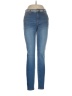 Inc Denim Solid Blue Jeans Size 6 - photo 1