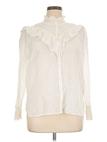 Ann Taylor LOFT Long Sleeve Blouse (view 1)