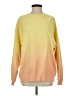 Moon Ryder 100% Cotton Color Block Yellow Pullover Sweater Size S - photo 1