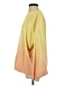 Moon Ryder 100% Cotton Color Block Yellow Pullover Sweater Size S - photo 5