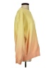 Moon Ryder 100% Cotton Color Block Yellow Pullover Sweater Size S - photo 4