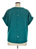 Cable & Gauge Teal Short Sleeve Top Size 1X - photo 2