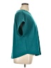 Cable & Gauge Teal Short Sleeve Top Size 1X - photo 4