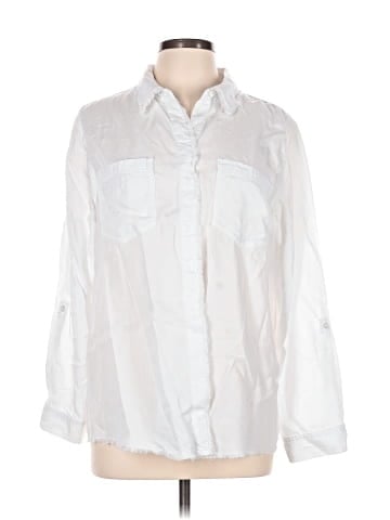 Chico's 3/4 Sleeve Button-Down Shirt (view 1)