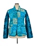 Coldwater Creek Print Blue Jacket Size XXL (estimated) - photo 1