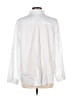 Chico's 100% Lyocell White 3/4 Sleeve Button-Down Shirt Size Lg (2.5) - photo 2