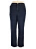 Gloria Vanderbilt Houndstooth Blue Jeans Size 18 - photo 1